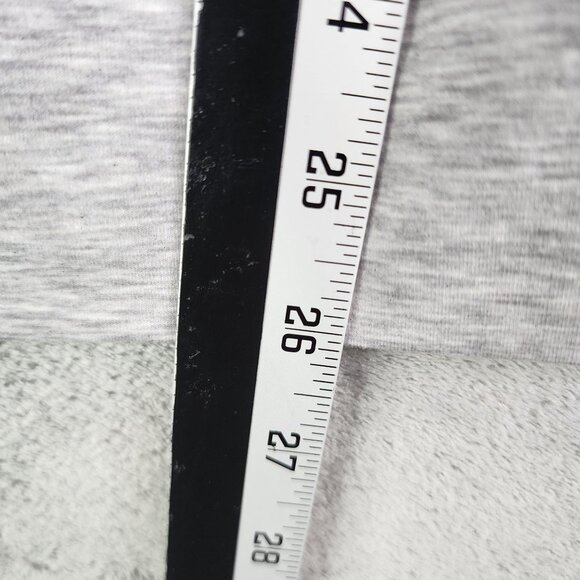 Womens Huntworth Heather Gray Hooded Sweatshirt Long Sleeve Drawstring Size S - Picture 10 of 11